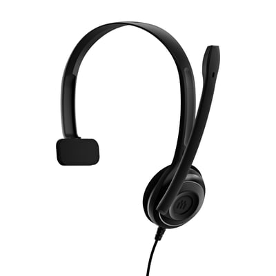 OVER THE HEAD, MONAURAL VOIP HEADSET WITH USB ADAPTE