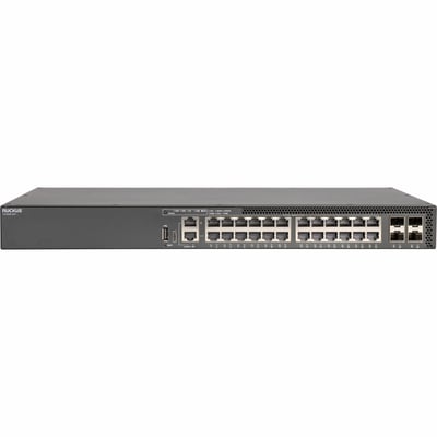 RUCKUS ICX 8200 SWITCH, 24 100/1000/2500 MBPS POE++ PORTS, 4 25 GBE SFP28 STACKI