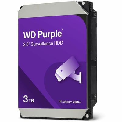 3TB WD PURPLE SURVEILLANCE HARD DRIVE
