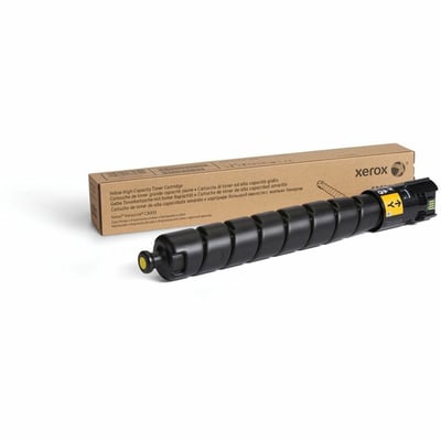 Xerox Original High Yield Laser Toner Cartridge - Yellow - 1 Each