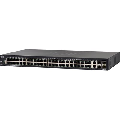 CISCO SG350X-48P 48-PORT GBPOESTCKBLESWITCH REMANUFACTURED