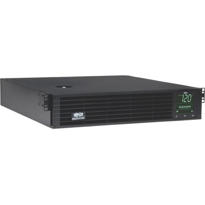 Tripp Lite by Eaton UPS TAA-Compliant SmartPro 120V 3kVA 2.88kW Line-Interactive Sine Wave UPS 2U Rack/Tower Extended Run Pre-Installed WEBCARDLX Network Interface LCD USB DB9 Serial