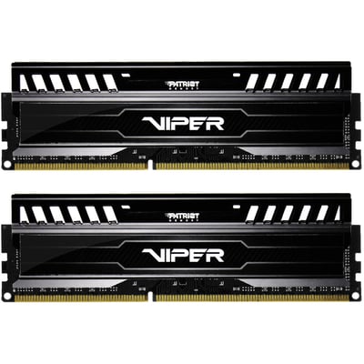 VIPER 3 16GB (2 X 8GB) DDR3 1600MHZ (PC3-12800) DUAL CHANNEL MEMORY KIT - BLACK