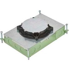 Wiremold RFB2E-OG Series Two Compartment Recessed On-Grade Floor Box