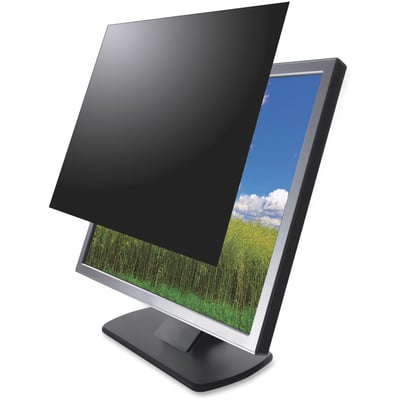Kantek Secure-View Widescreen Blackout Privacy Filter Black