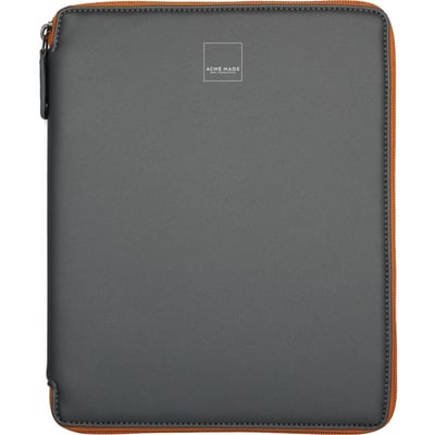 Acme Made Bay Street Carrying Case Apple iPad, iPad Air Stylus, Accessories, Earphone, Cable - Orange, Gray