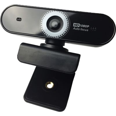 Azulle Webcam HD Streaming Camera - 1080p@30FPS, wide-angle lens, dual noise-canceling mic, USB 2.0.