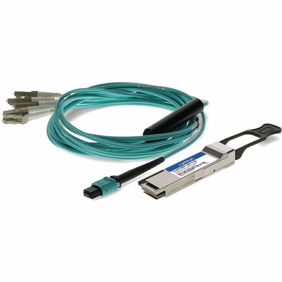 ADDON F5 NETWORKS F5-UPG-QSFP+-3M-2+ COMPATIBLE TAA 40GBASE-SR4 QSFP+ TRANSCEIVE