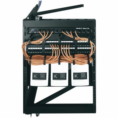Middle Atlantic SFR Series Swing Frame Wall Mounted Rack - 24in Depth