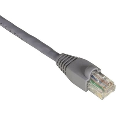 UNC CAT6 PATCH CABLE, 09 FT GRAY WITH BOOTED. HIGH-PERFORMANCE CAT6 ETHERNET CAB