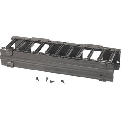 Eaton RCM+ Horizontal Cable Manager, 19" Rackmount, 2 RMU, Flat Black