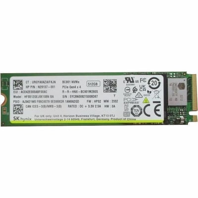 HP SKO-SSD 512GB 2280 PCIE-4X4 NVME VAL NM
