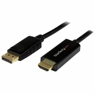 Lenovo DisplayPort To HDMI Adapter Cable, 6.6ft - Black