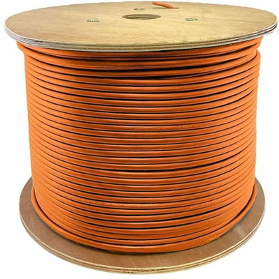 AddOn 3000ft Non-Terminated Orange OM2 Simplex OFNR (Riser-Rated) 1-Strand Fiber Bulk Cable
