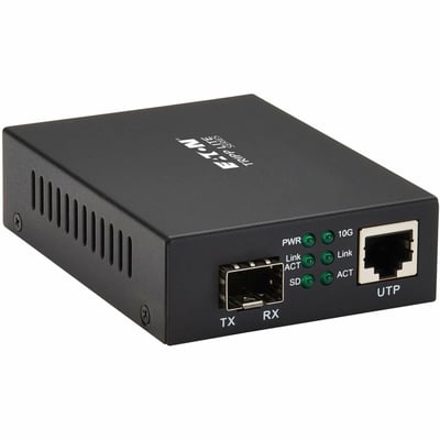 10GB SFP+ RJ45 GBE CONVERTER 850NM AND 1310NM  UP TO 80KM