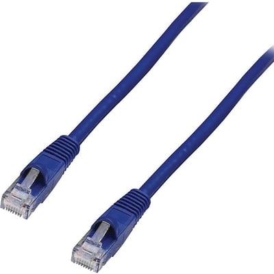 LINDY 2m CAT6 UTP Snagless Network Cable, Blue