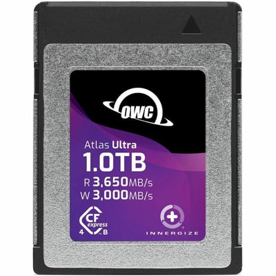 OWC ATLAS ULTRA 1TB CFEXPRESS 4.0 TYPE B MEMORY CARD - PROFESSIONAL GRADE, HIGH