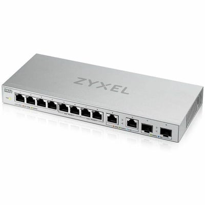 ZYXEL 12-Port Unmanaged Multi-Gigabit Switch with 2-Port 2.5G and 2-Port 10G SFP+