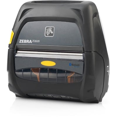 Zebra ZQ520 Mobile Direct Thermal Printer - Monochrome - Portable - Receipt Print - USB - Bluetooth - Wireless LAN - Near Field Communication (NFC)