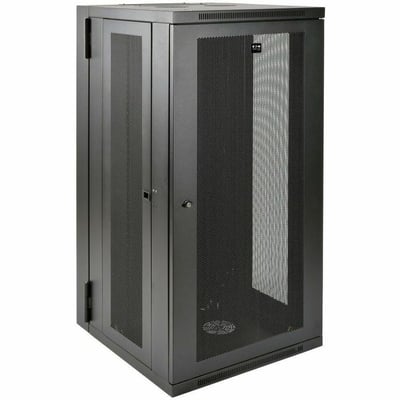 Tripp Lite by Eaton SmartRack 26U UPS-Depth Wall-Mount Half-Height Rack Enclosure Hinged Back
