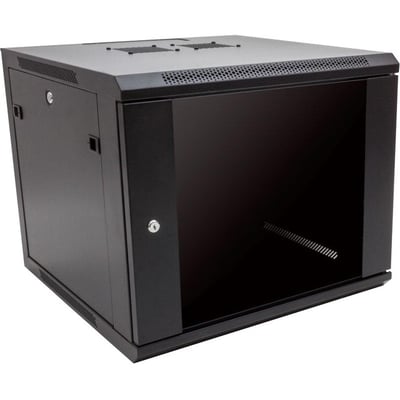 Rack Solutions 15U Wall Mount Cabinet 600mm x 600mm (WxD) with Glass Door