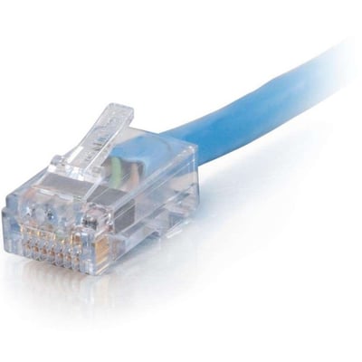 QS 1FT CAT6 NON BOOTED CMP BLU TAA