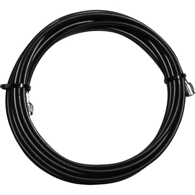 25FT 50 OHM LOW LOSS COAXIAL CABLE, TNC M CONNECTOR.