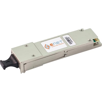 ENET Ruckus (Formerly Brocade) Compatible 40G-QSFP-LR4 TAA Compliant Functionally Identical 40GBASE-LR4 QSFP+ 1270nm, 1290nm, 1310nm, 1330nm 10km w/DOM Single-mode LC