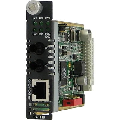 Perle CM-1110-M2ST05 Gigabit Ethernet Media and Rate Converter
