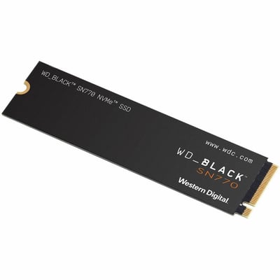 WD Black SN770 WDS500G3X0E 500 GB Solid State Drive - M.2 2280 Internal - PCI Express NVMe (PCI Express NVMe 4.0 x4)