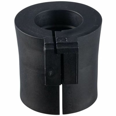 Panduit Cable Entry Grommet, Single, Medium, 0.55"-0.59" , Black TPE, 4 PC