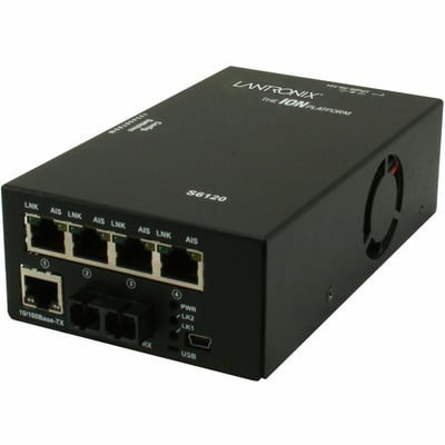 4X T1/E1 ION WITH ETHERNET TO FIBER, MM ST, 2KM