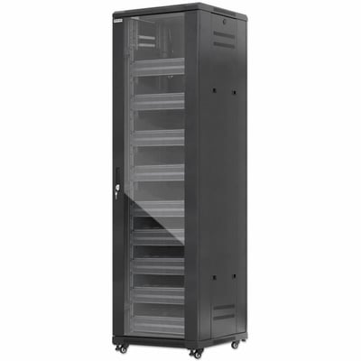 PRO LINE NETWORK CABINET WITH INTEGRATED FANS, 42U