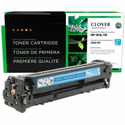 Clover Imaging Remanufactured Cyan Toner Cartridge for HP 131A (CF211A)