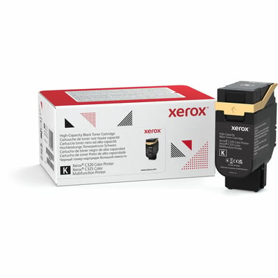 XEROX BLACK HIGH CAP TONER XEROX C325 CLR PRINTER USE  RETURN
