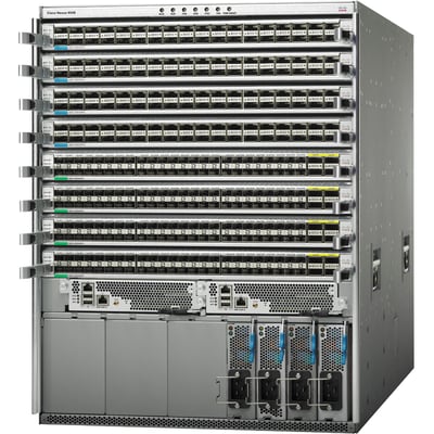 Cisco Nexus 9508 Chassis with 8 Linecard Slots
