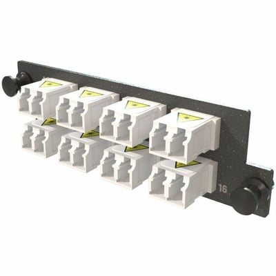 ADPT PANEL HDFP 8 KEYED LC DX 16F WHITE MOQ 1