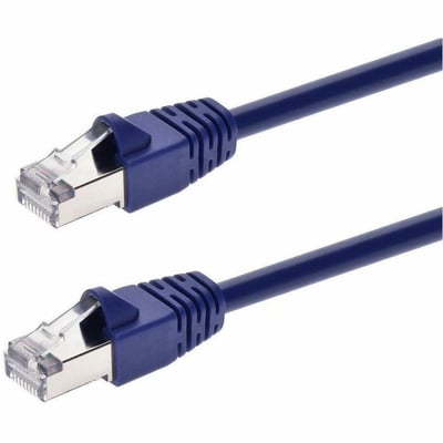 CAT6A; 10FT; STP; 10G; 26AWG; 100% PURE BARE COPPER WIRE