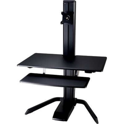 STAND BASED WORKSTATION WITH POWERED LIFT