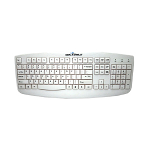 SEAL SHIELD KEYBOARD USB WHITE
