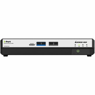 2-PORT DUAL VIEW TRUE UNIVERSAL (DP/HDMI) SECURE KVM SWITCH W/AUDIO