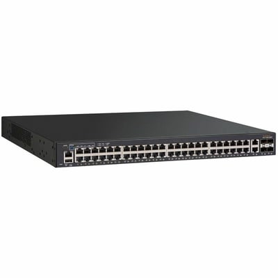 ICX 7150 SWITCH, 48X 10/100/1000 POE+ PORTS, 2X 1G RJ45 UPLINK-PORTS, 4X 10G SFP