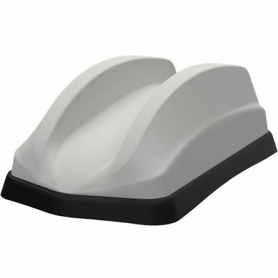 8 IN 1 - DUAL SHARKEE ANTENNA - WHITE