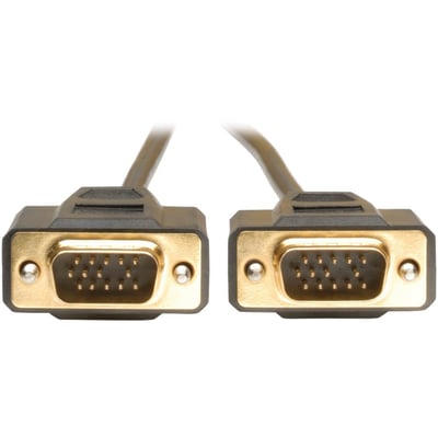 Eaton Tripp Lite Series VGA Monitor Cable, 640x480 (HD15 M/M), 6 ft. (1.83 m)