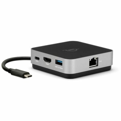 OWC USB-C TRAVEL DOCK E 6-PORT PORTABLE USB-C DOCK W/ 1GBE - INTEGRATED USB-C CA