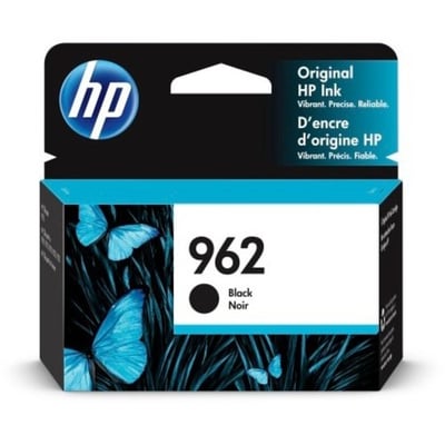 HP 962 Original Inkjet Ink Cartridge - Black - 1 Each