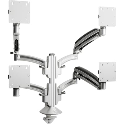 Chief Kontour K1C420S Desk Mount for Monitor, TV - Silver