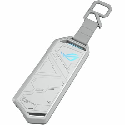 ROG STRIX ARION WHITE M.2 NVME SSD ENCLOSURE USB3.2 GEN 2X1 TYPE-C