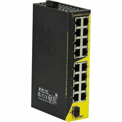 16X 10/100  1X SFP ENET SWITCH HARDENED INDUSTRIAL ETHERNET SWITCH