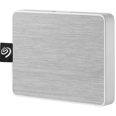 SEAGATE ONE TOUCH 1TB PORTABLE SOLID STATE DRIVE EXTERNAL WHITE
